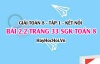 Bài 2.2 SGK Toán 8 tập 1 Kết nối tri thức